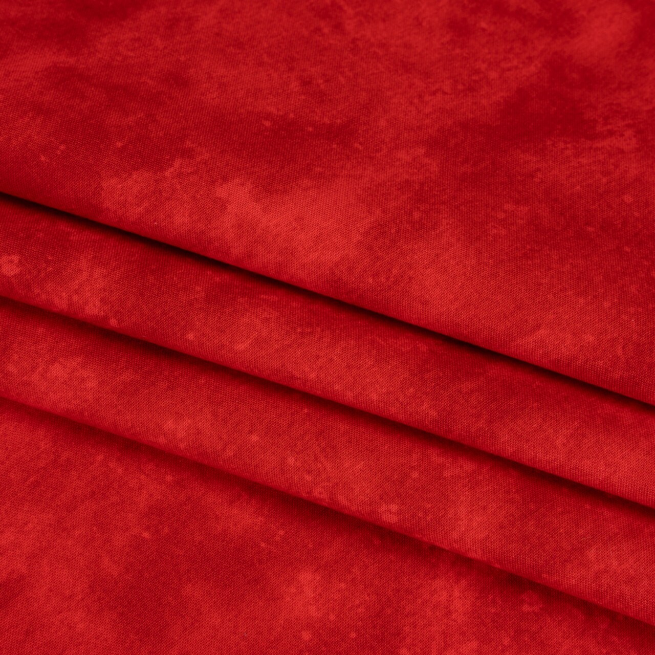 1 Yard Cardinal Red Quilting Cotton Fabric Smooth Hand Lightweight 44 Inch Width